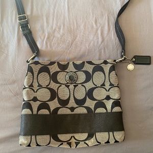 Coach Signature Crossbody Purse